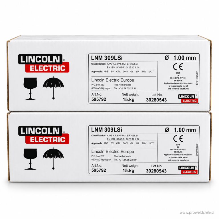 Alambre MIG/MAG Lincoln LNM 309LSi