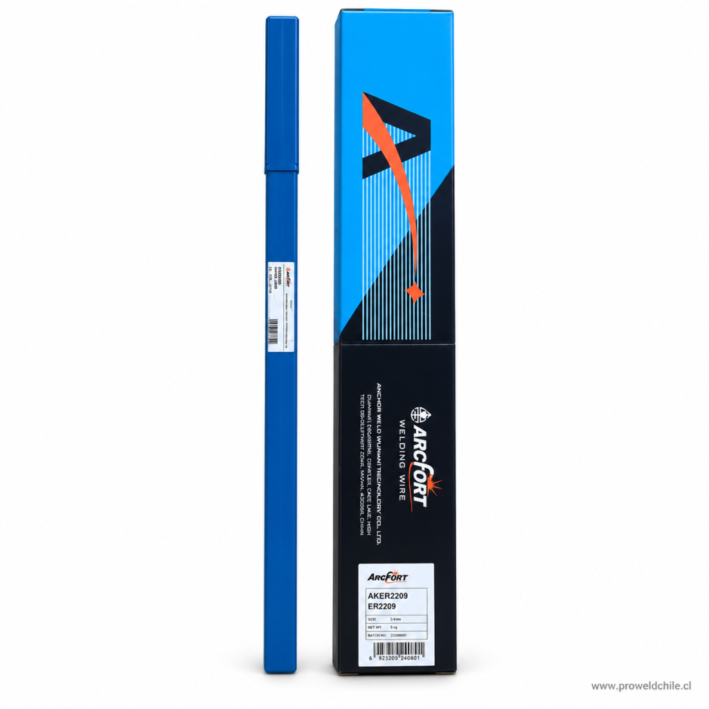 Aporte TIG ArcFort Duplex ER2209 — vista del producto