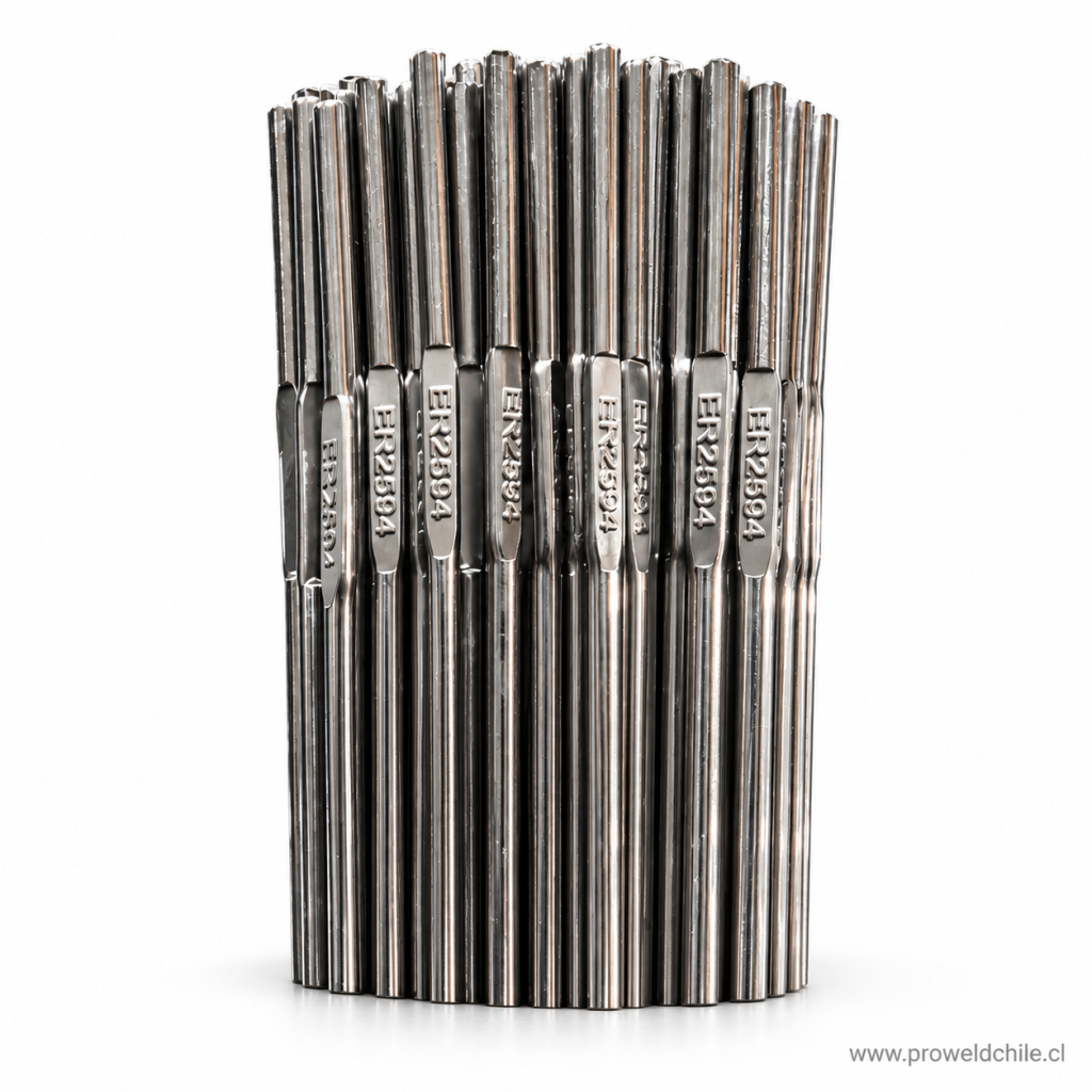 Aporte TIG ArcFort Super Duplex ER2594 — vista del producto