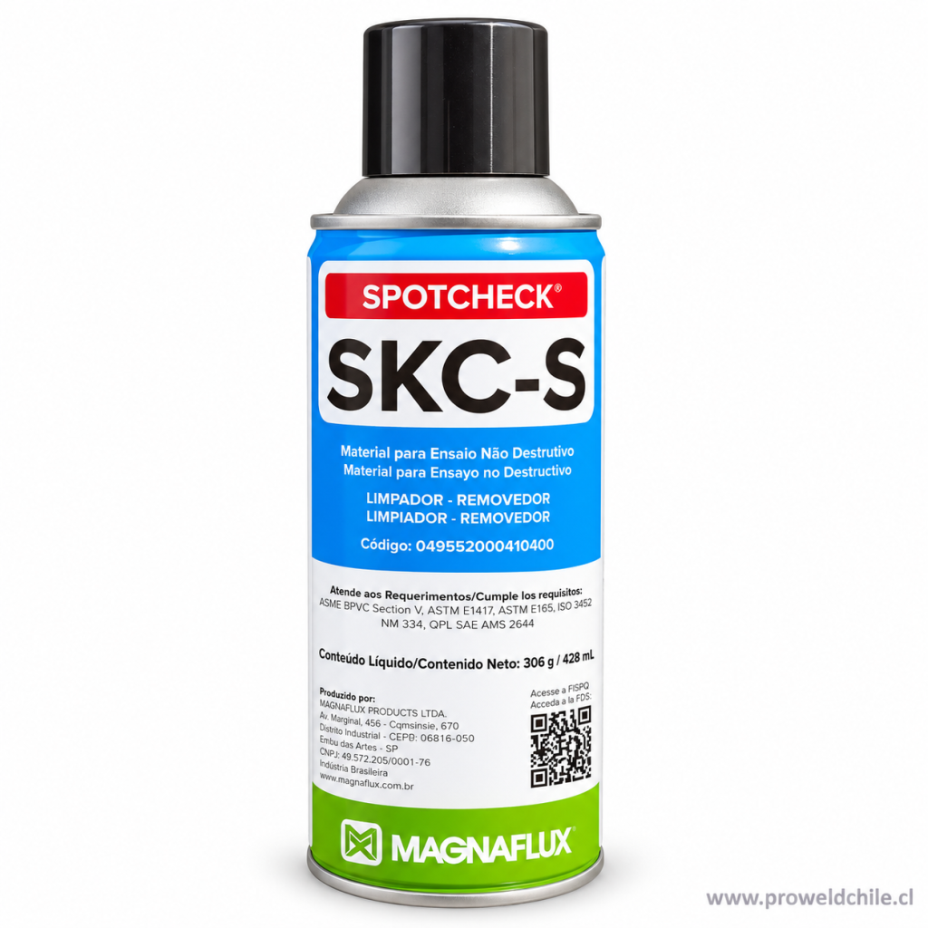 Limpiador y removedor Magnaflux SKC-S — vista del producto