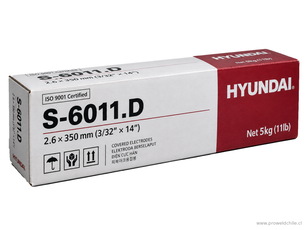 Electrodo Hyundai S-6011.D