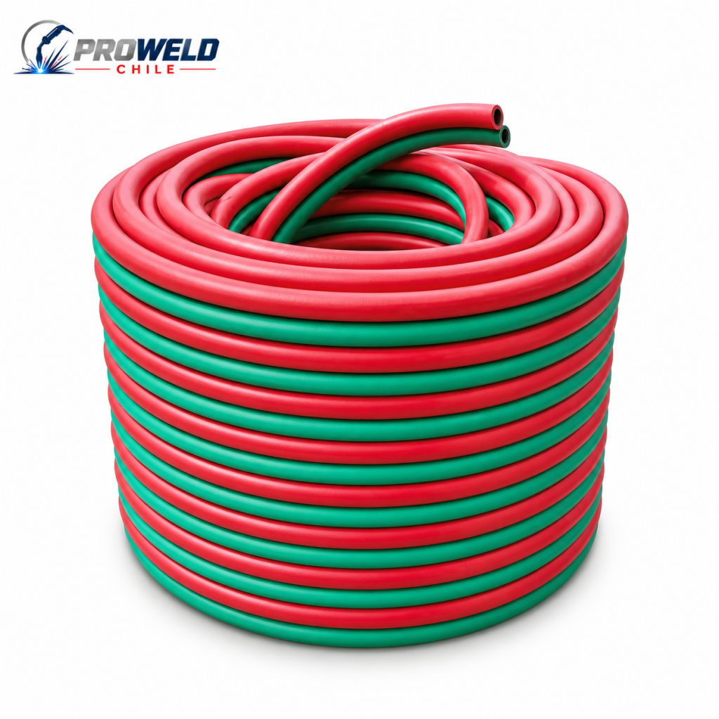 Manguera para Oxicorte y Soldadura | Roja y Verde 1/4 IN